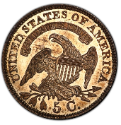 Bust Half Dime (1794-1837) Capped Bust Dime (1809-1837) Rev