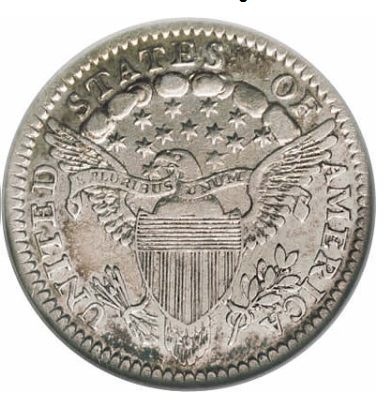 Bust Half Dime (1794-1837) Draped Bust Half Dimes Rev