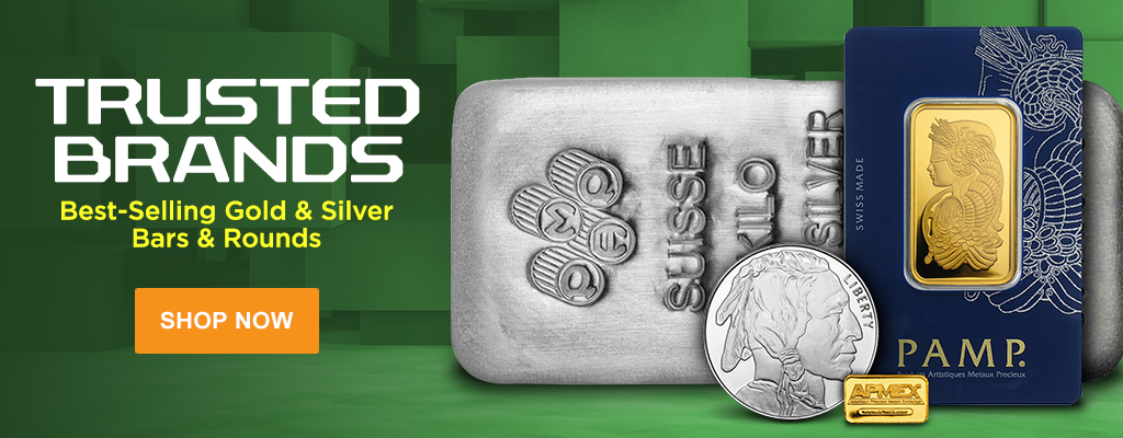 Best-Selling Gold & Silver Bars & Rounds