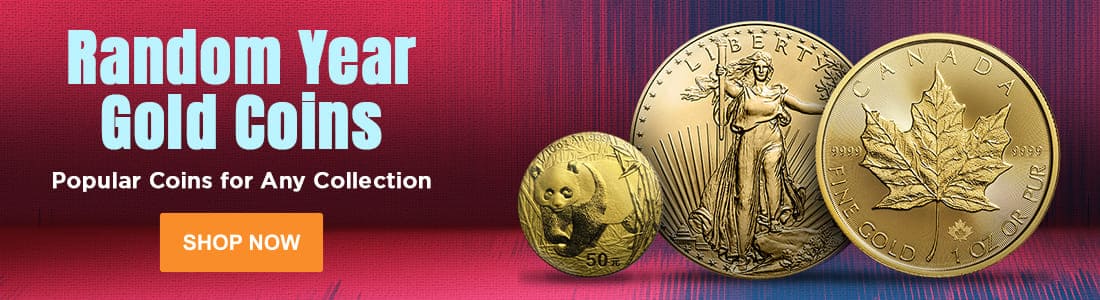 Random Year Gold Coins