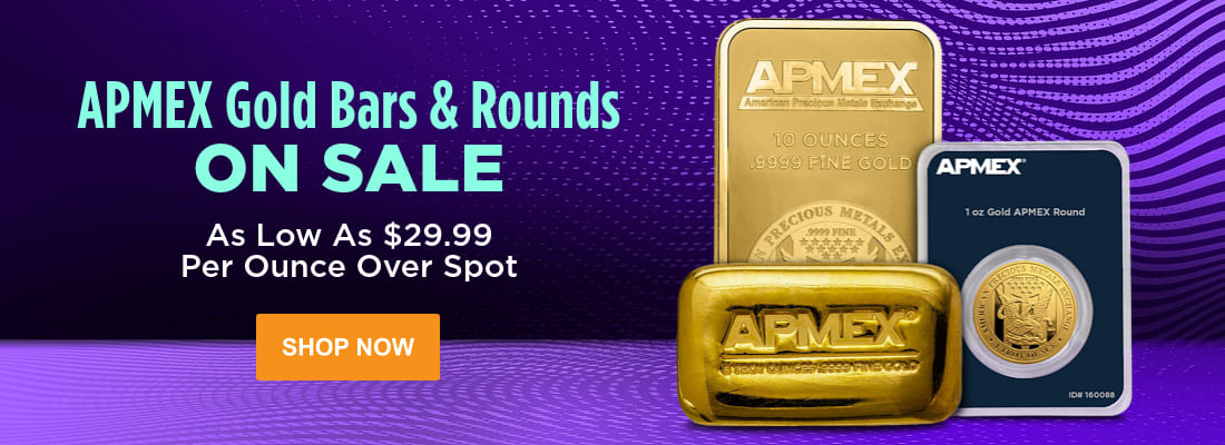 APMEX Gold Bars & Rounds