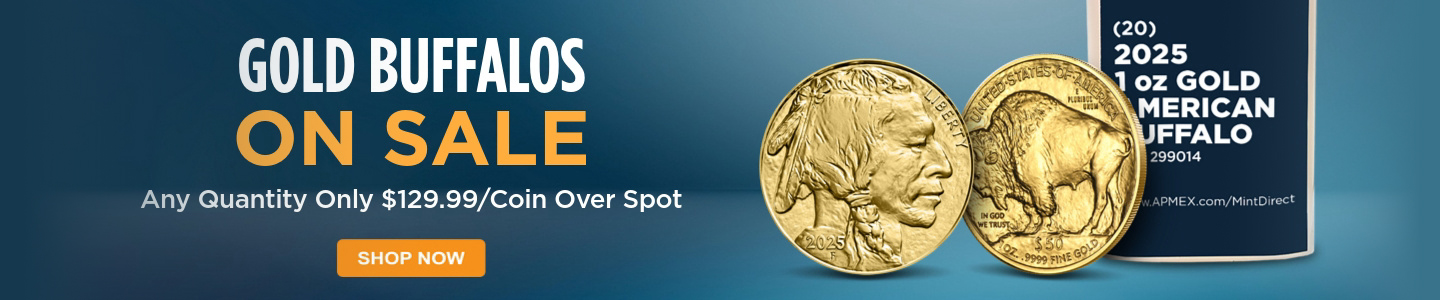 Gold Buffalos on Sale