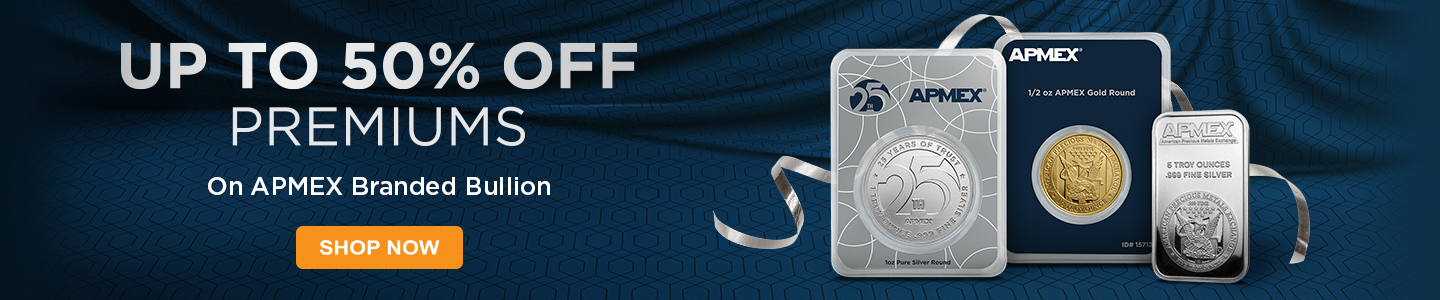 APMEX Branded on Sale - 25th Anniversary