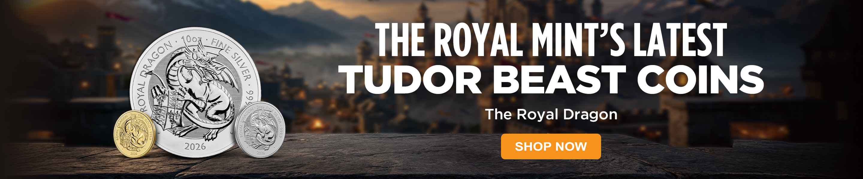 Royal Tudor Beasts: The Royal Dragon