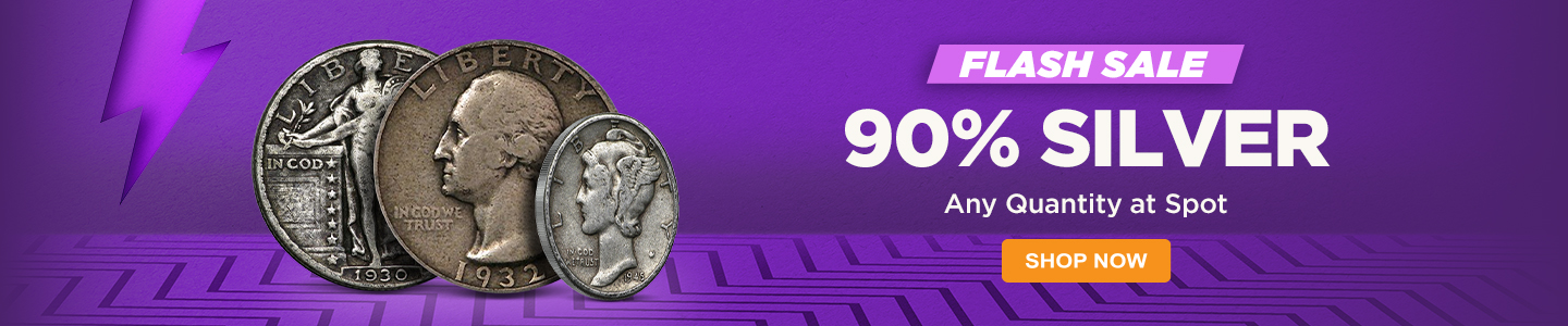 Flash Sale: 90% Silver At Spot