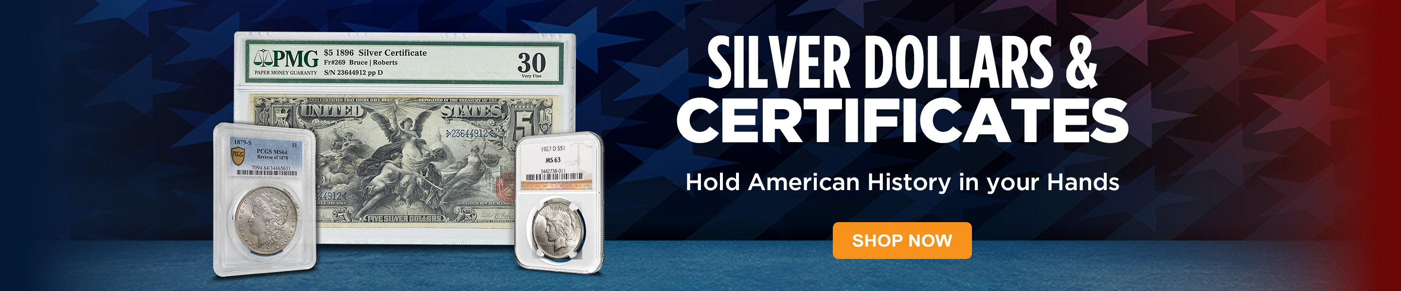 Silver Dollars & Certificates