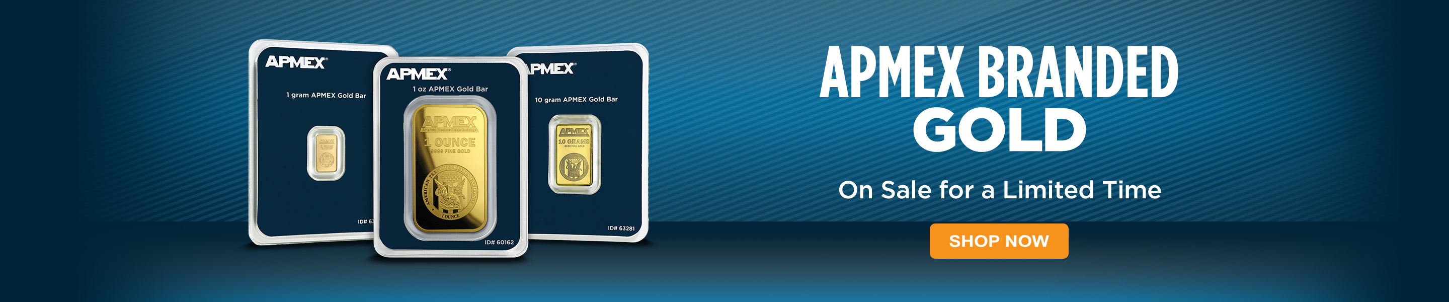 APMEX Branded Gold on Sale