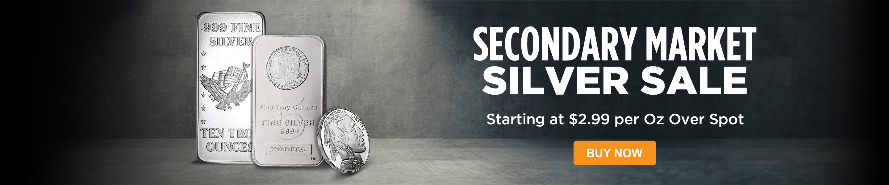 Secondary Market Silver on Sale