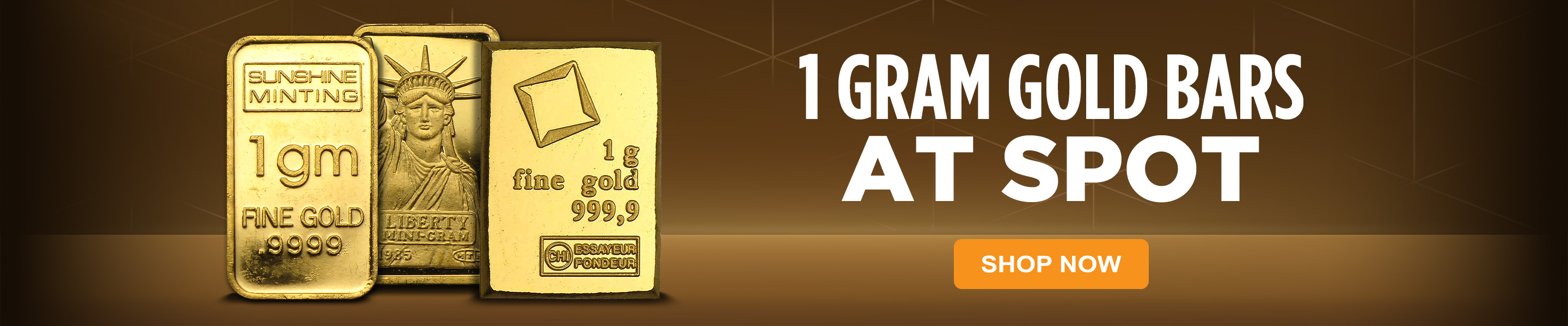 At Spot SM 1 gram Gold Bar