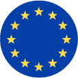 The European flag to represent the Euro to find out how much your Gold is worth in any currency.