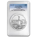 2011-P 5 oz Silver ATB Gettysburg SP-69 PCGS