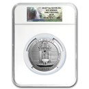 2010-P 5 oz Silver ATB Hot Springs SP-69 NGC (ER)