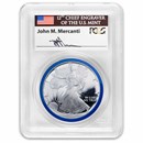 1995-W Proof American Silver Eagle PR-70 PCGS (Mercanti)