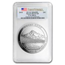 2010 5 oz Silver ATB Mount Hood MS-69 PL PCGS (FirstStrike®)