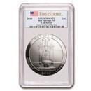 2010 5 oz Silver ATB Hot Springs MS-69 PL PCGS (FirstStrike®)