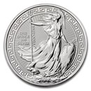2018 Great Britain 1 oz Silver Britannia Oriental Border