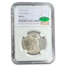 1925-S California Silver Commemorative Half Dollar MS-65 NGC CAC