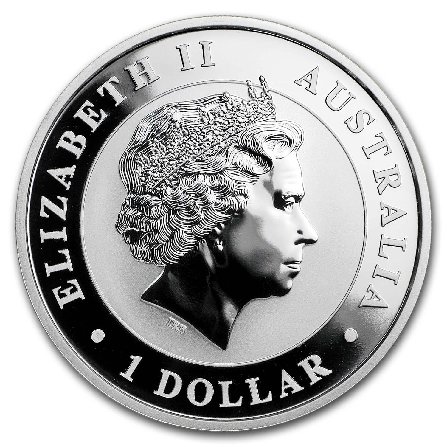 2018 AUSTRALIAN SILVER KOALA Dog Privy 1 oz BU