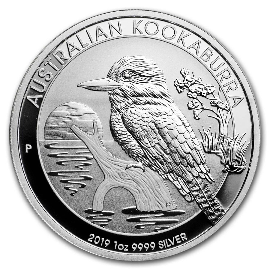 2019 Australia 1 Oz Silver Kookaburra Bu