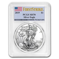 2019 1 oz Silver American Eagle BU