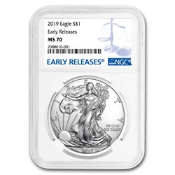 2019 1 oz Silver American Eagle BU