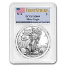2019 American Silver Eagle MS-69 PCGS (FirstStrike®)