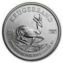South Africa 1 oz Silver Krugerrand BU (Random, Abrasions)