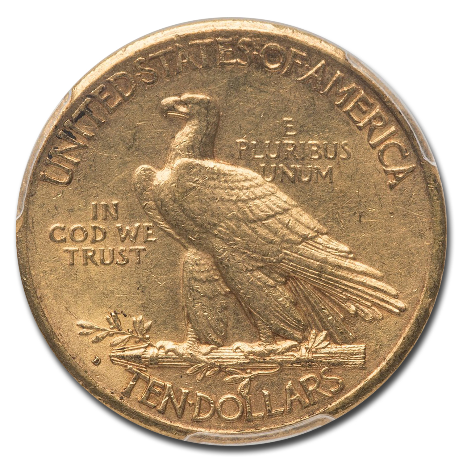 1911-D $10 Indian Gold Eagle AU-58 PCGS - Picture 3 of 3