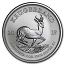 2019 South Africa 1 oz Silver Krugerrand BU