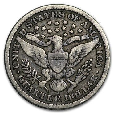 Barber Quarter Reverse