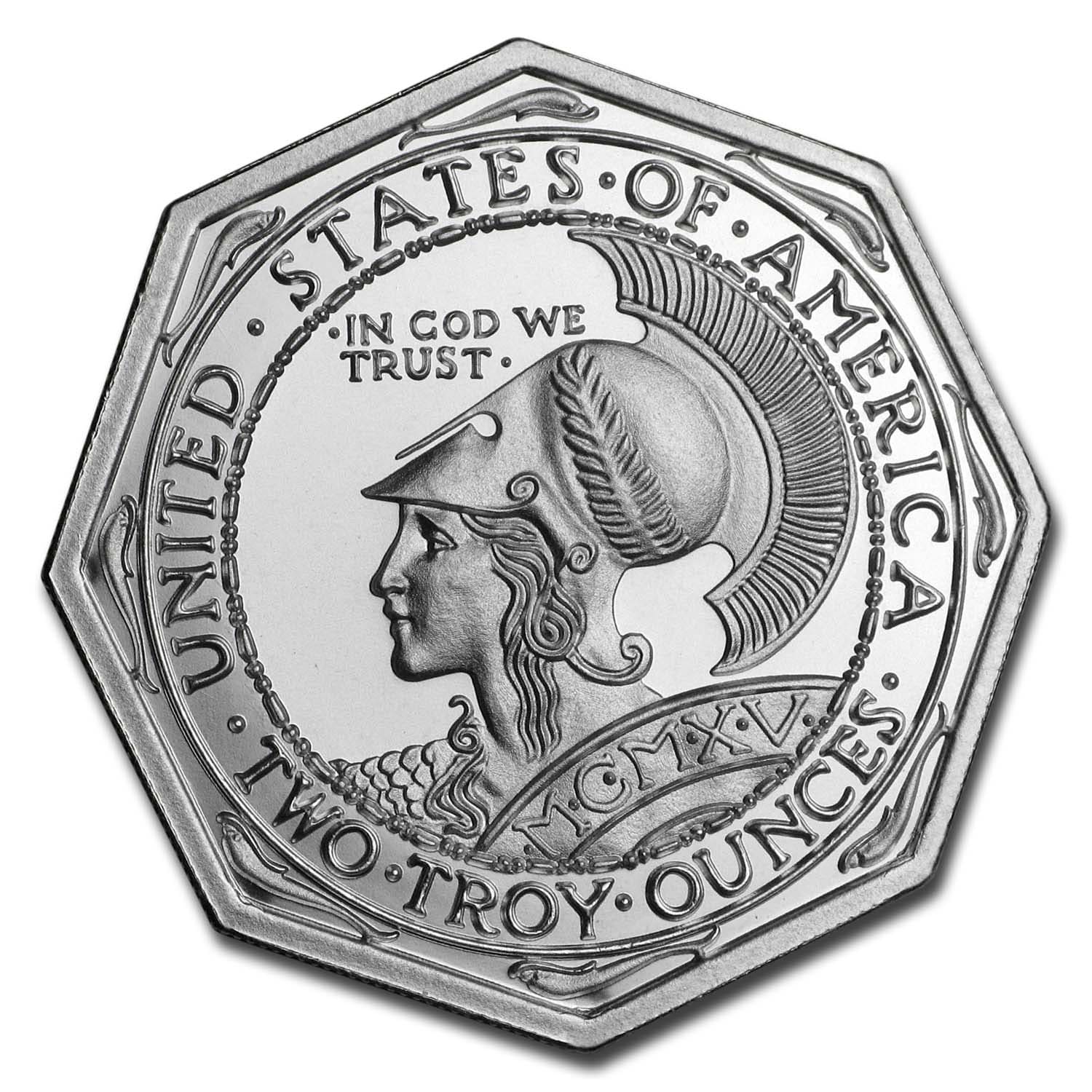 Lot De 2 Grands Conchos Argentés Gravés – 2 Pouces – Vis Chicago