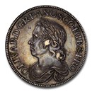 1658/7 Great Britain Silver Crown Oliver Cromwell AU-58 PCGS