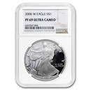 2006-W Proof American Silver Eagle PF-69 NGC