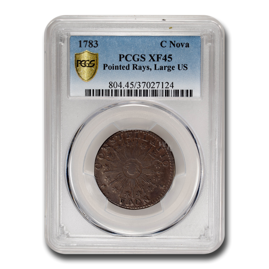 Buy 1783 Nova Constellatio XF-45 PCGS (Pointed Rays, Large US) Coin ...