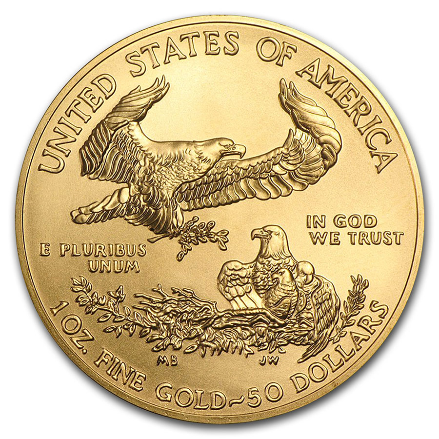 2020 1 oz American Gold Eagle $50 US Mint Coin BU