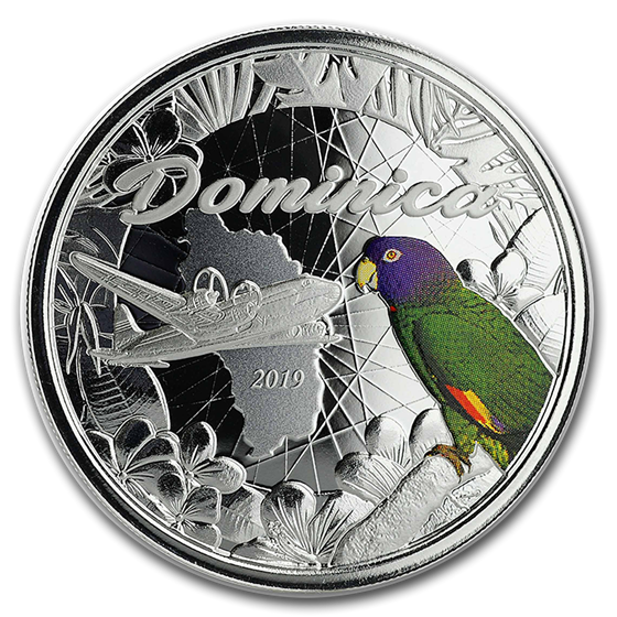 Buy 2019 Dominica 1 oz Silver Sisserou Parrot Proof ...