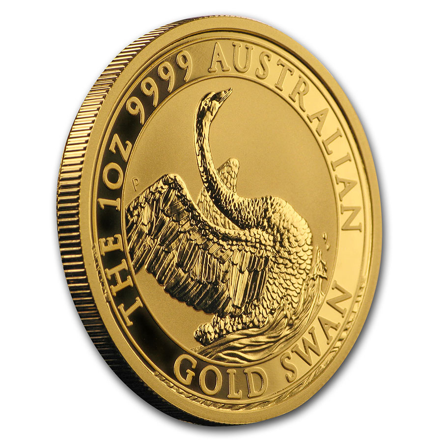 2020 Australia 1 oz Gold Swan BU – SKU#207728