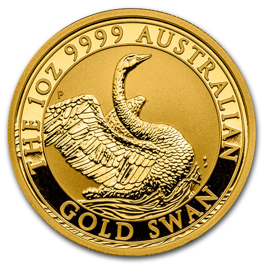 2020 Australia 1 oz Gold Swan BU – SKU#207728