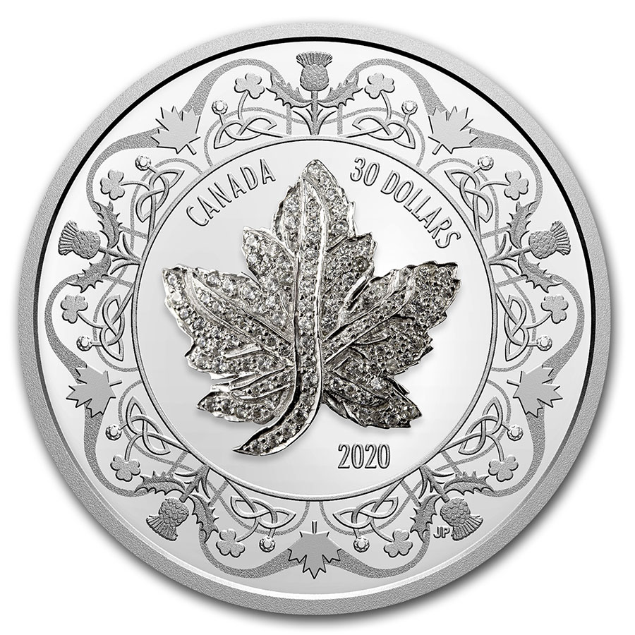 2020 Canada Silver $30 150th Anniv of the NW Territories SKU#220478