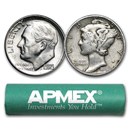 90% Silver Coins - $5 Face Value Roll - Dimes