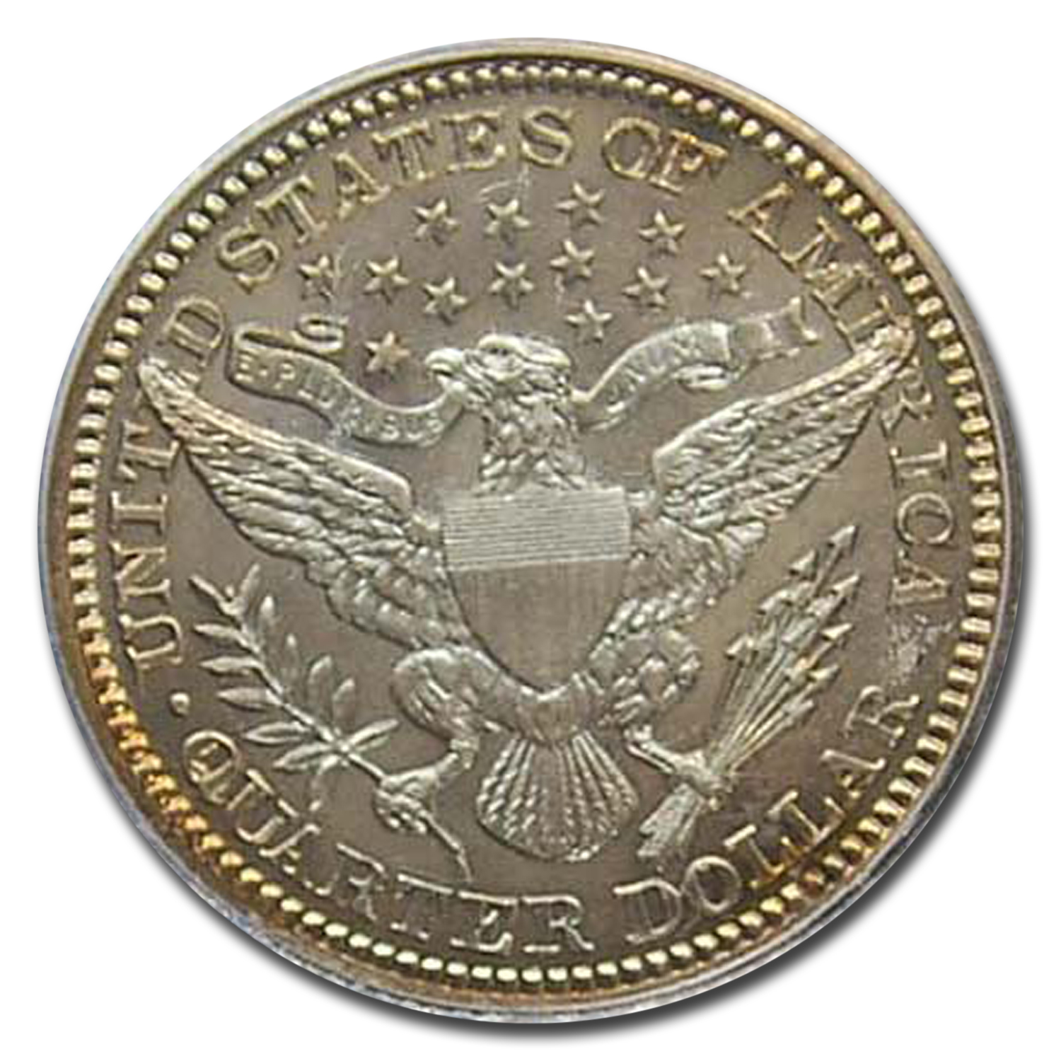 1915 Barber Quarter PR-67 PCGS CAC - Picture 3 of 3
