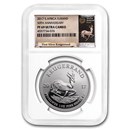2017 South Africa 1 oz Silver Krugerrand PF-69 NGC