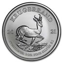 2021 South Africa 1 oz Silver Krugerrand BU
