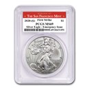 2020 (S) American Silver Eagle MS-69 PCGS (FS, San Francisco)