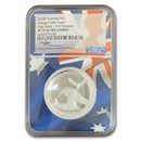 2018-P Australia 1 oz Silver Wedge Tailed Eagle PF-70 NGC (FR)