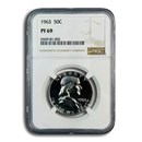1963 Franklin Half Dollar PF-69 NGC
