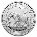 2022 Somalia 1 oz Silver Elephant (Tiger Privy)