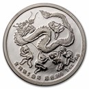 1988 China 5 oz Silver Panda Proof Hong Kong Exposition | Dragon