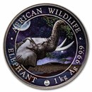 2023 Somalia 1 kilo Silver Elephant (Giant Moon)