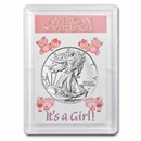 2026 1 oz Silver Eagle - w/Harris Holder, It's A Girl! Design